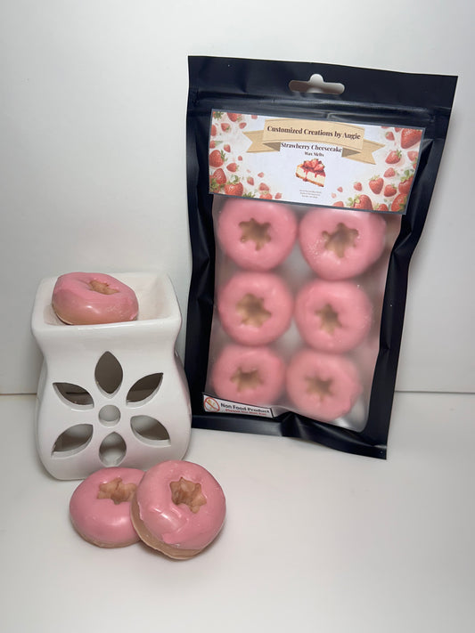 Strawberry Cheesecake Donut Wax Melts