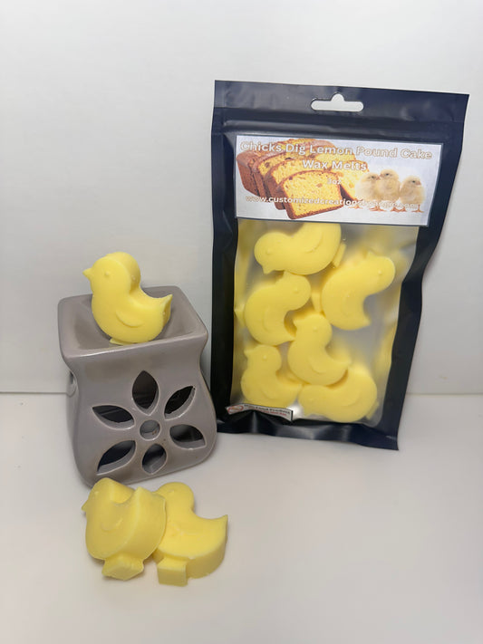 Chicks Dig Lemon Pound Cake Wax Melts