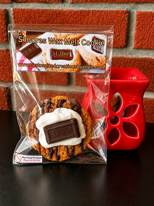 S’mores Wax Melt Cookie