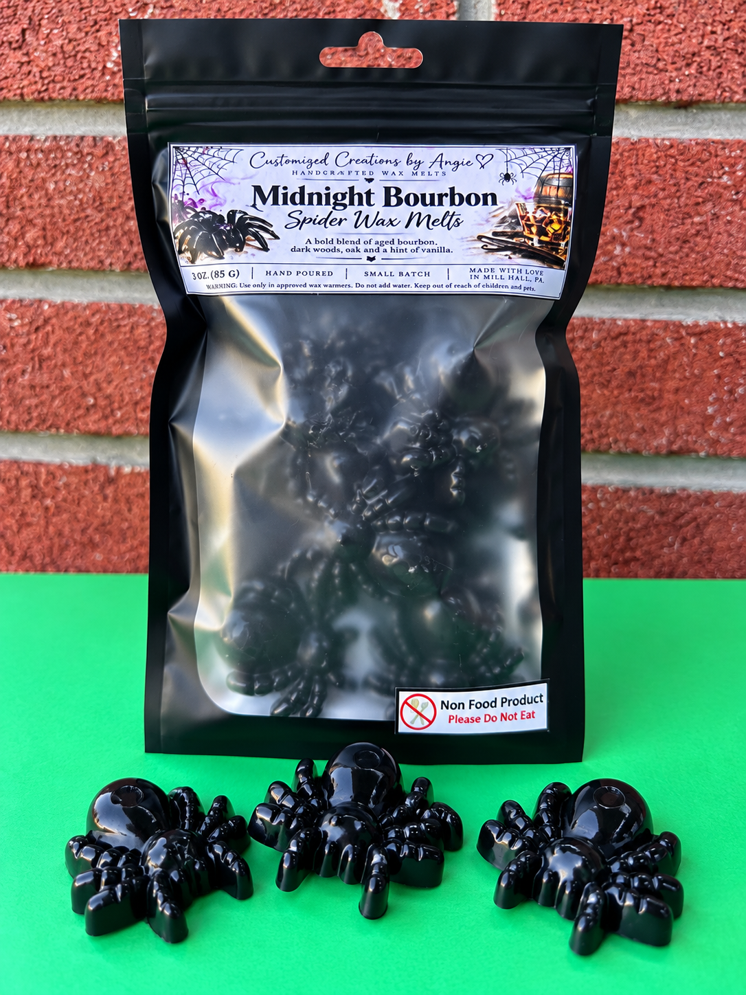 Midnight Bourbon Spider Wax Melts