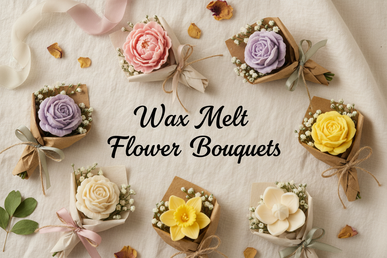 Wax Melt Flower Bouquets
