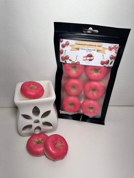 Cherry Cheesecake Donut Wax Melts