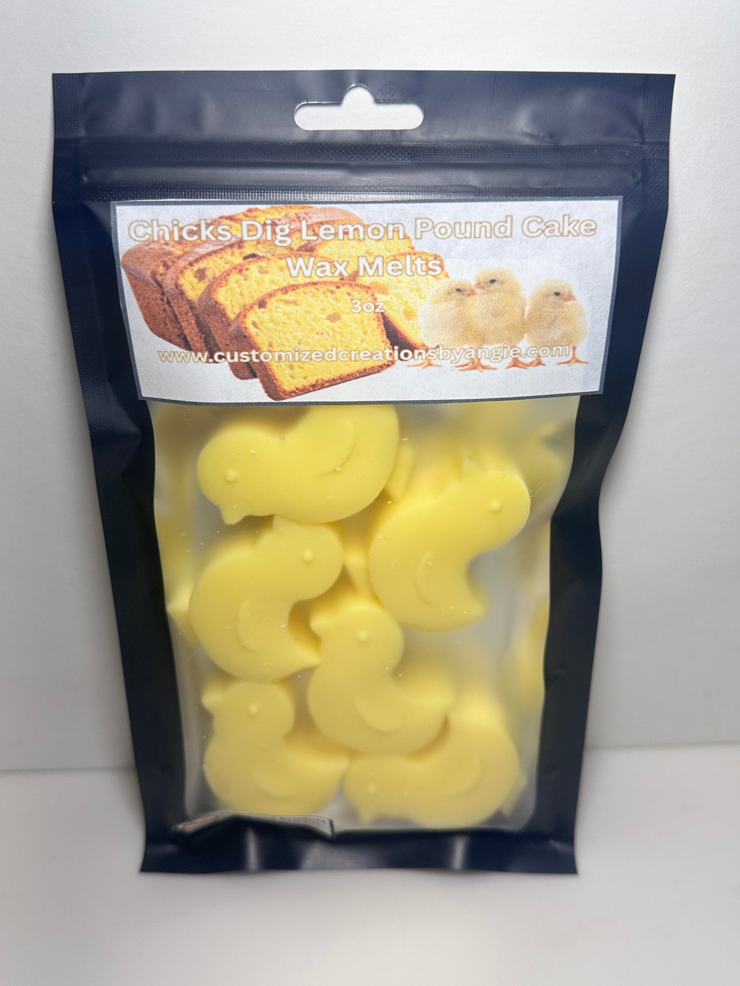 Chicks Dig Lemon Pound Cake Wax Melts
