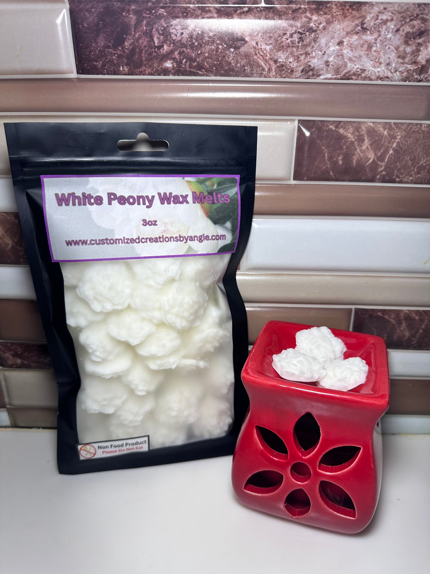White Peony Wax Melts
