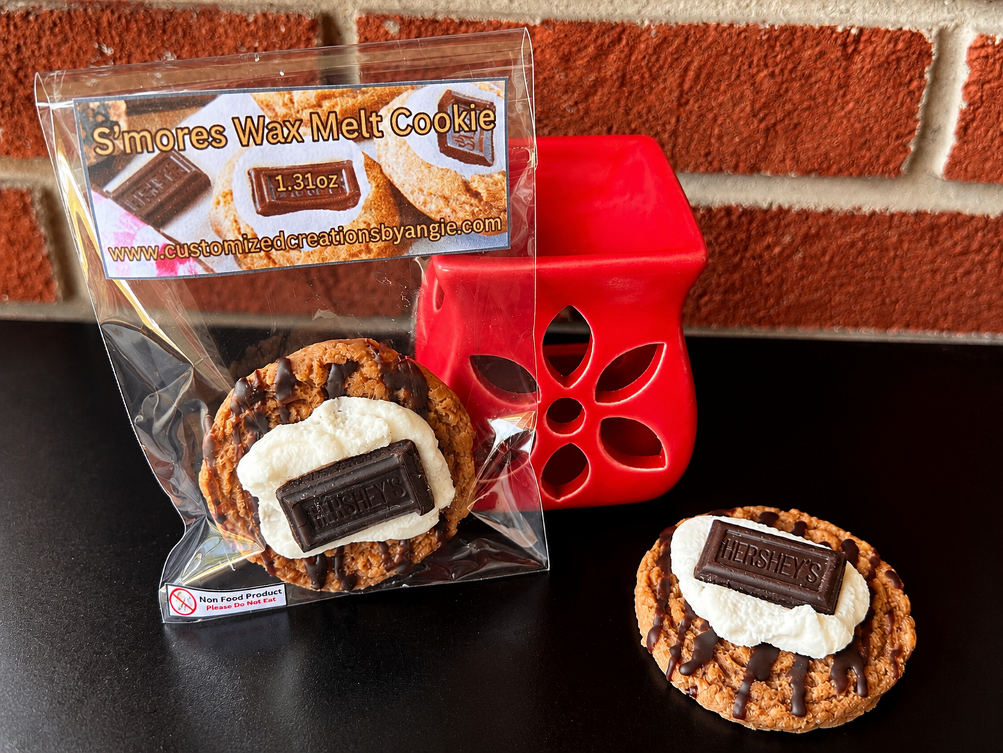 S’mores Wax Melt Cookie