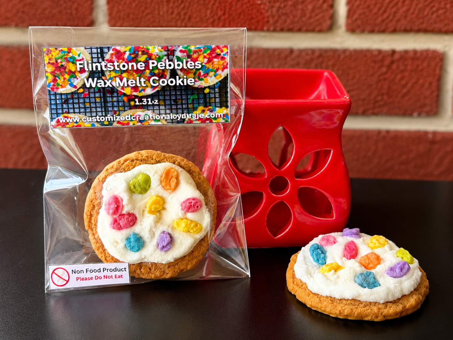 Flintstone Pebbles Wax Melt Cookie