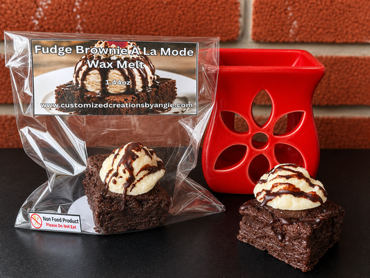 Fudge Brownie A La mode Wax Melt