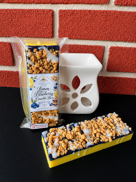 Lemon Blueberry Crumble Bar Wax Melt