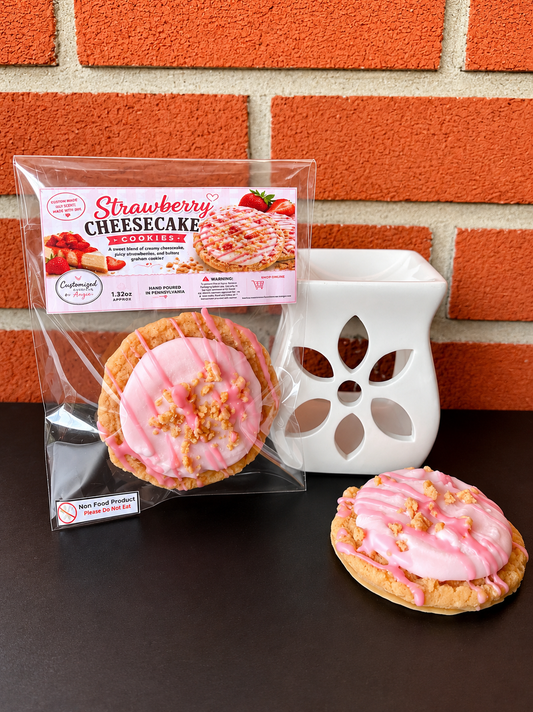 Strawberry Cheesecake Cookie Wax Melt