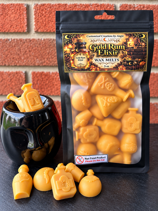Gold Rum Elixir Wax Melts
