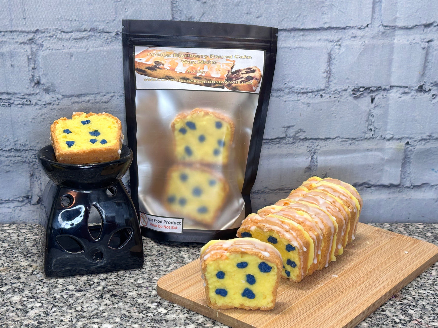 Lemon Blueberry Pound Cake Wax Melts