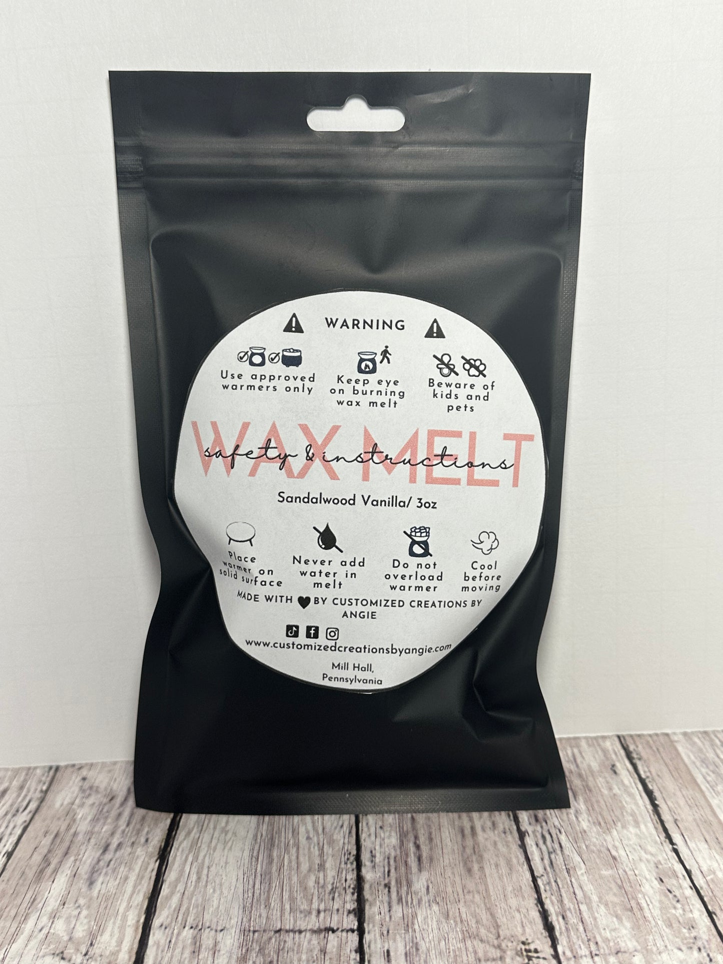 Sandalwood Vanilla Wax Melts